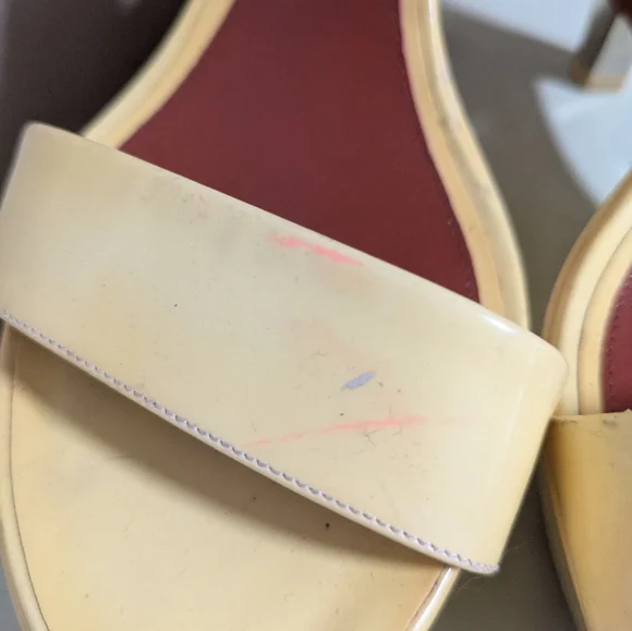 Chanel Yellow Women's Sandals - Picture 4 of 5